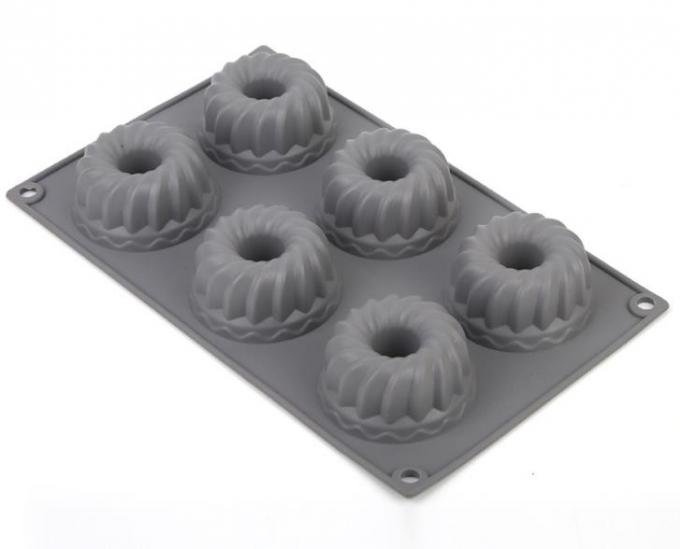 Lightweight Silicone Cake Molds Non Deformed Deshwasher Washable