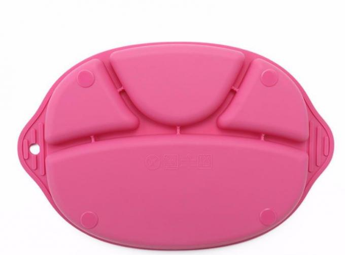 Anti Slip Silicone Kids Product Easy Cleaning Unbreakable Non Toxic Material