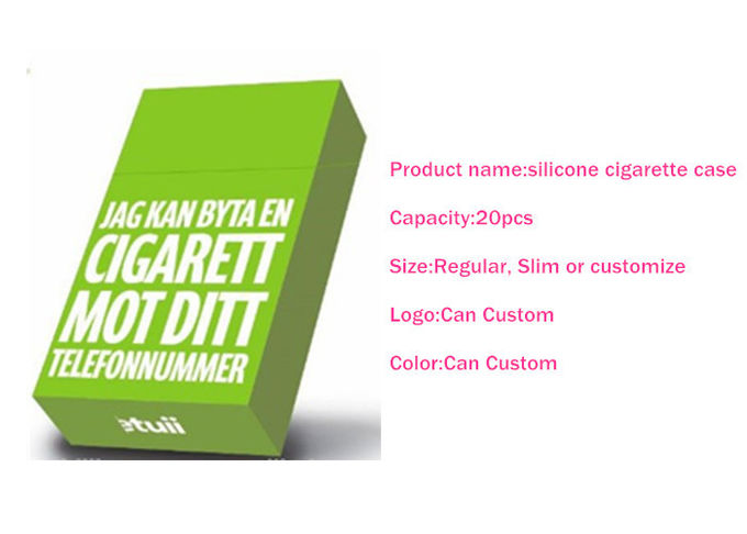 Custom Printing Cigarette Pack Cover Silicone Cigarette Box Fancy Silicone Case