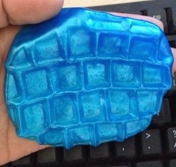 17.5*12cm Colorful Super Clean Slimy Gel Magic Keyboard Cleaning Compound