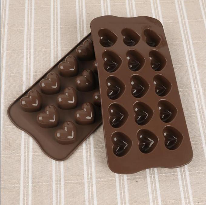 Commercial Baby Silicone Chocolate Molds , Professional Chocolate Molds Food Grade