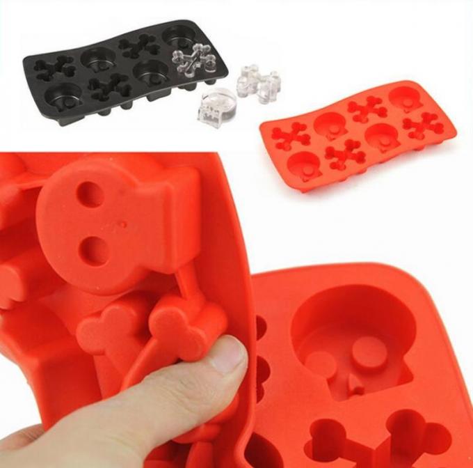 Creative Silicone Ice Cube Molds Halloween Different Shapes Dishwasher Safe