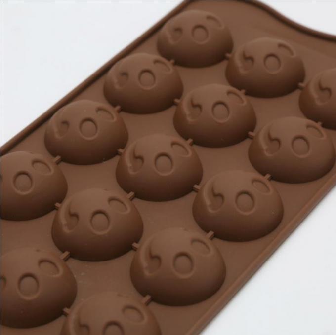 Mini 15 Cavity Silicone Chocolate Molds Personalised Non Stick