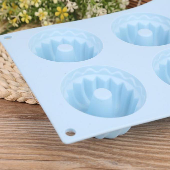 Lightweight Silicone Cake Molds Non Deformed Deshwasher Washable