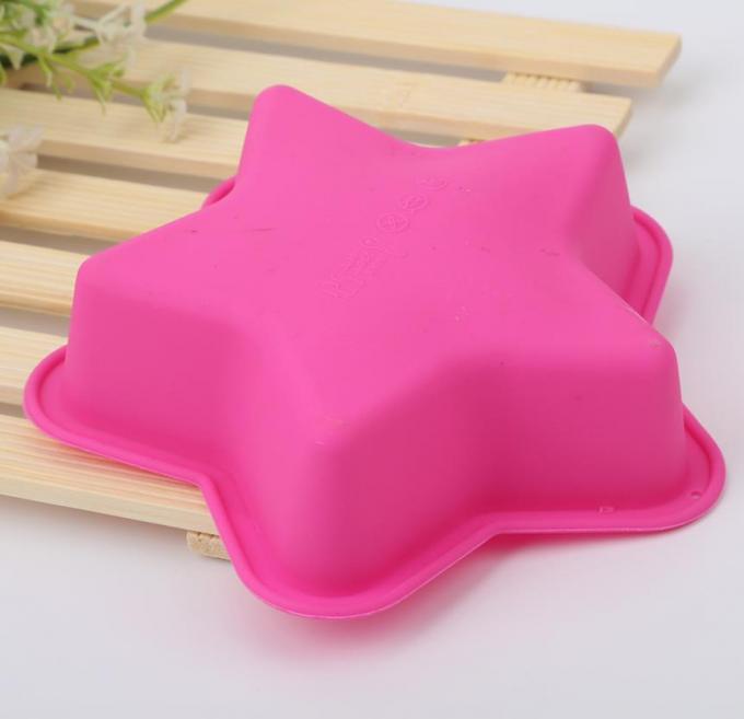 Unique Design Silicone Cake Molds , Silicone Baking Tins Long Lifespan