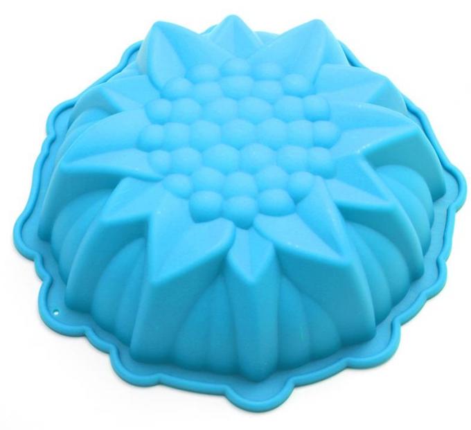 Bakeware Silicone Cupcake Liners Three Dimensional DIY 8 Inch Green Color