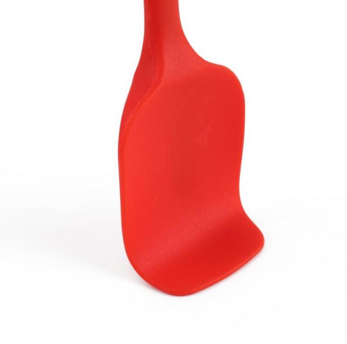 High Temperature Core Silicone Non Stick Spatula Large Size Customized Color