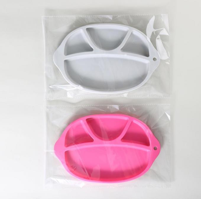 Anti Slip Silicone Kids Product Easy Cleaning Unbreakable Non Toxic Material
