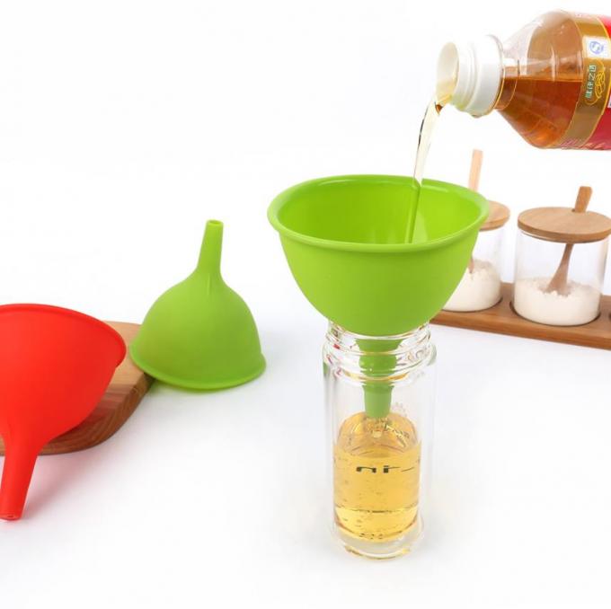 M size Funnel Food Grade standard Silicone oil Funnel kitchen tools