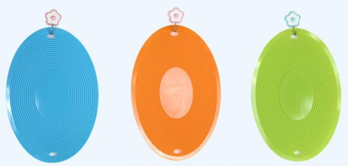 Big Size Silicone Kitchen Tools Oval Shape Home Family Applied Kid Favorable