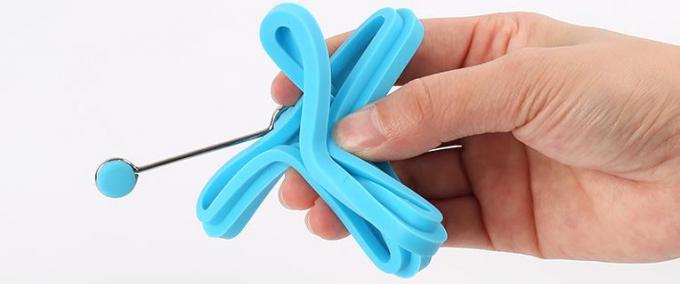 Customized Silicone Kitchen Gadgets Blue Color -40~230°C Wide Temp Range