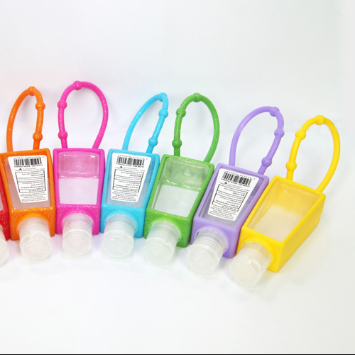 Fast Shipping Hand Sanitizer Bottle With Silicone Holders Custom Pantone Color